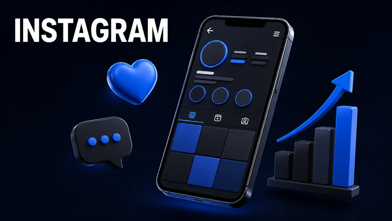 Správa Instagramu: obsahový plán, příspěvky a reels