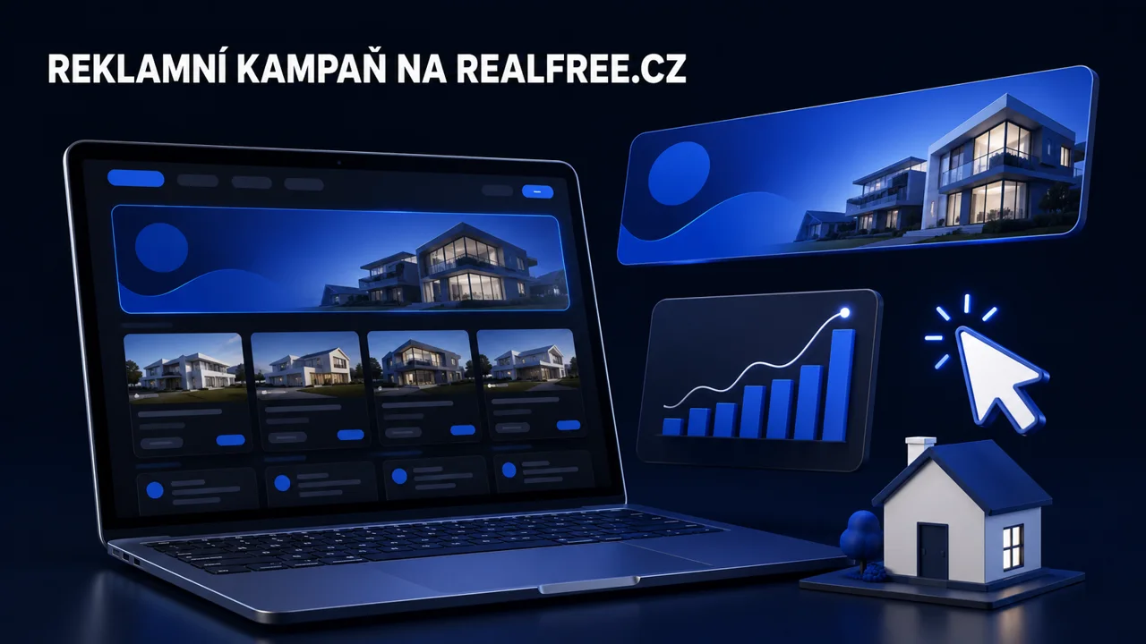 Reklamní kampaň na realitním portálu RealFree.cz
