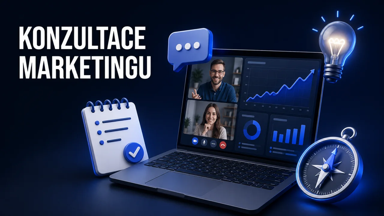 Konzultace online marketingu — audit, strategie a doporučení