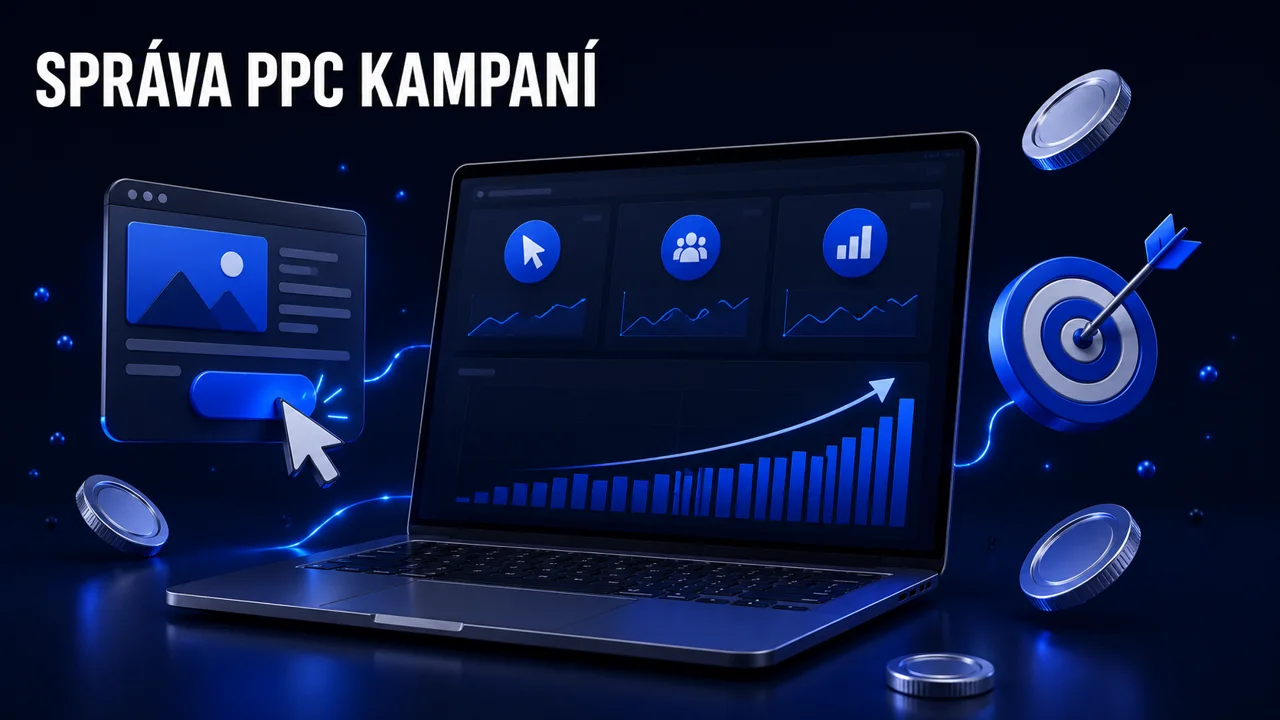 Správa PPC kampaní — Google Ads, Sklik, Heureka, Zboží