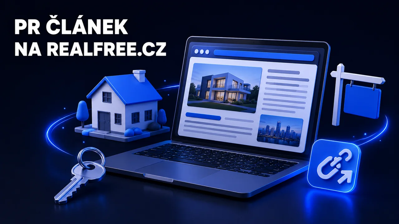 PR článek na RealFree.cz — realitní portál