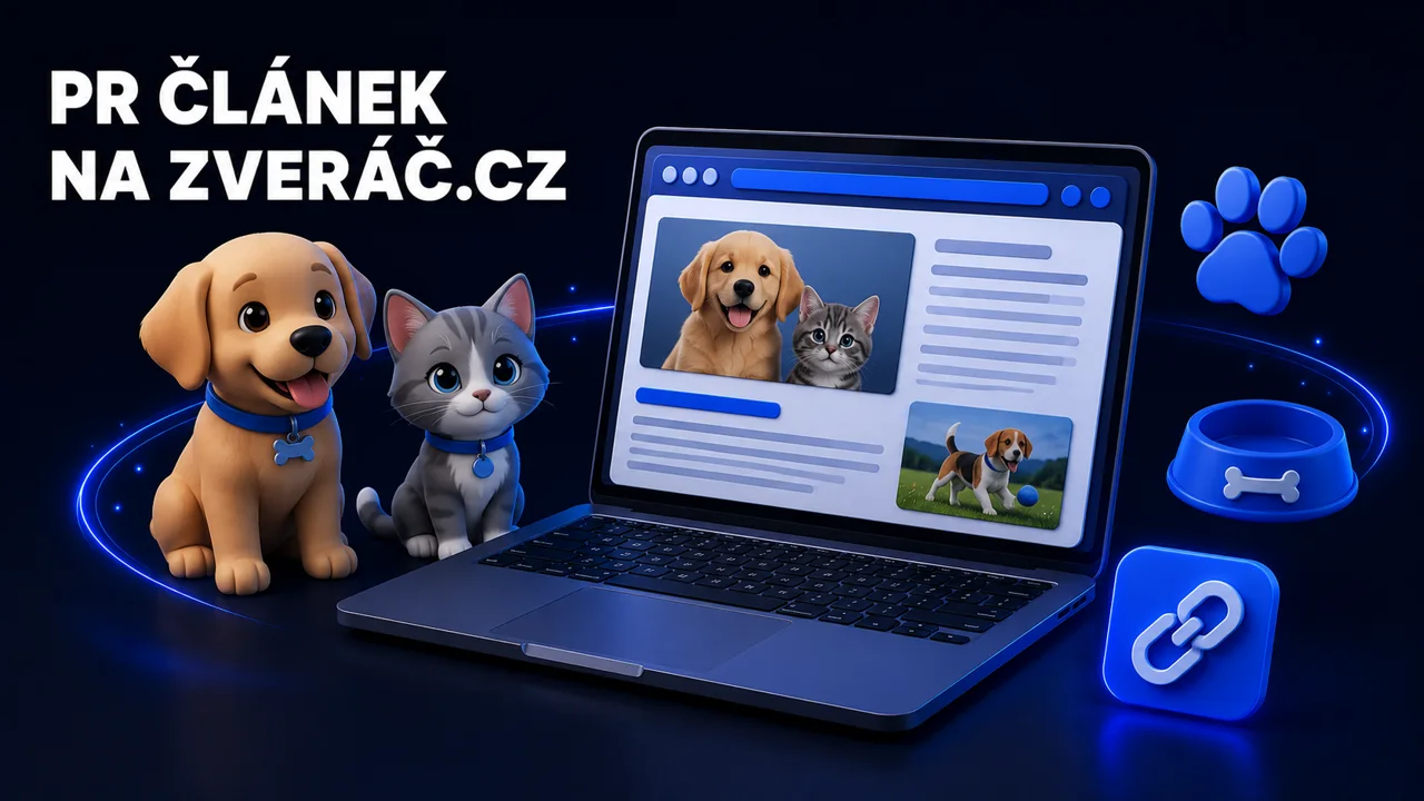 PR článek na Zveráč.cz — portál o zvířatech a mazlíčcích