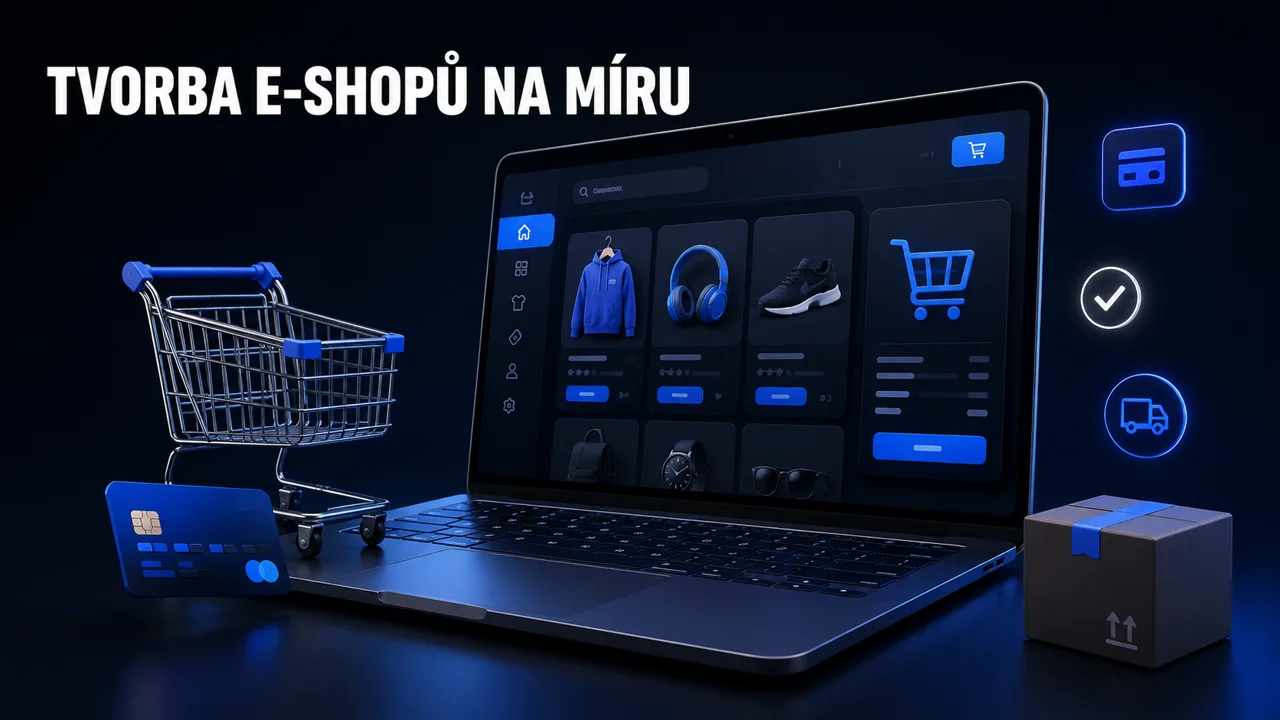 Tvorba e-shopů na míru — bez měsíčních poplatků