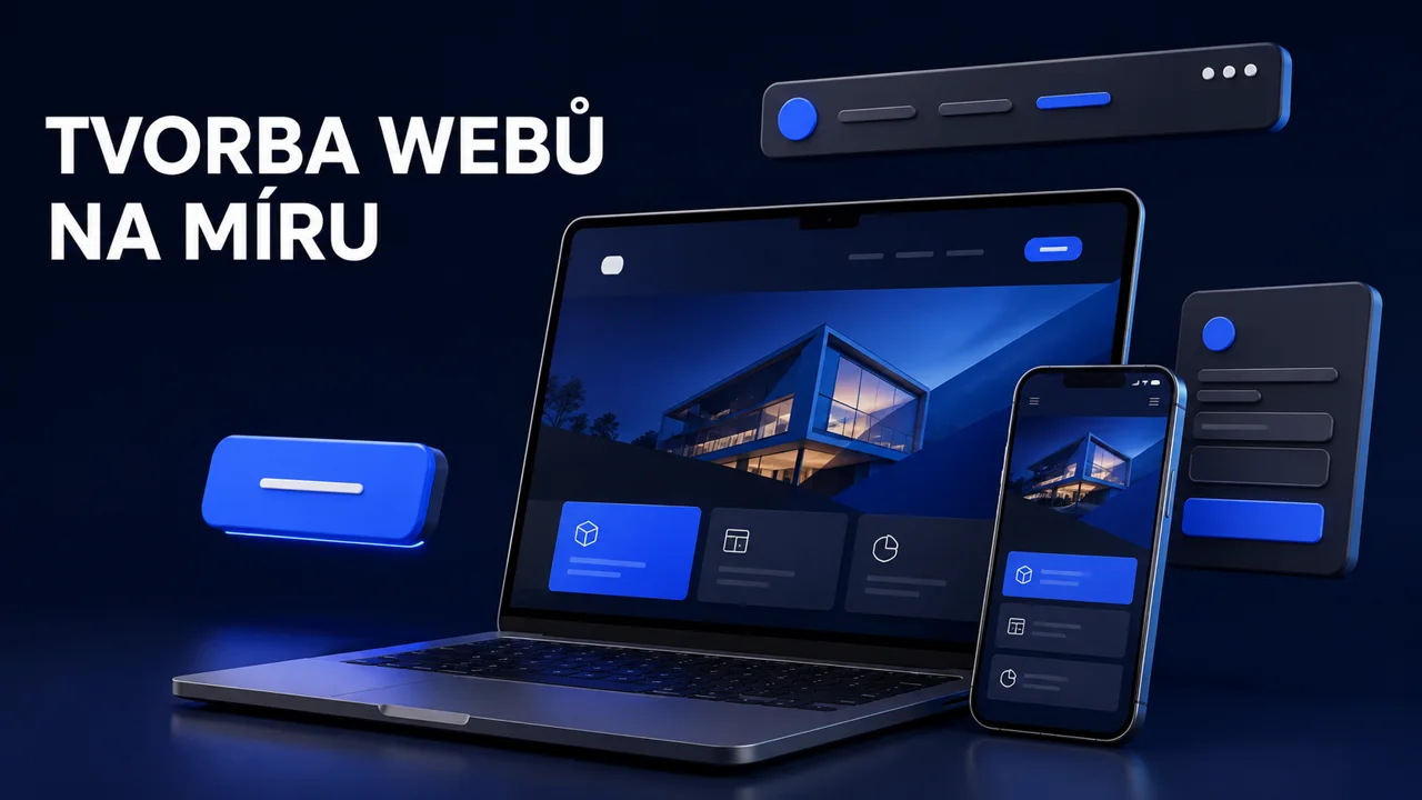 Tvorba webů na míru — na vlastním CMS bez poplatků