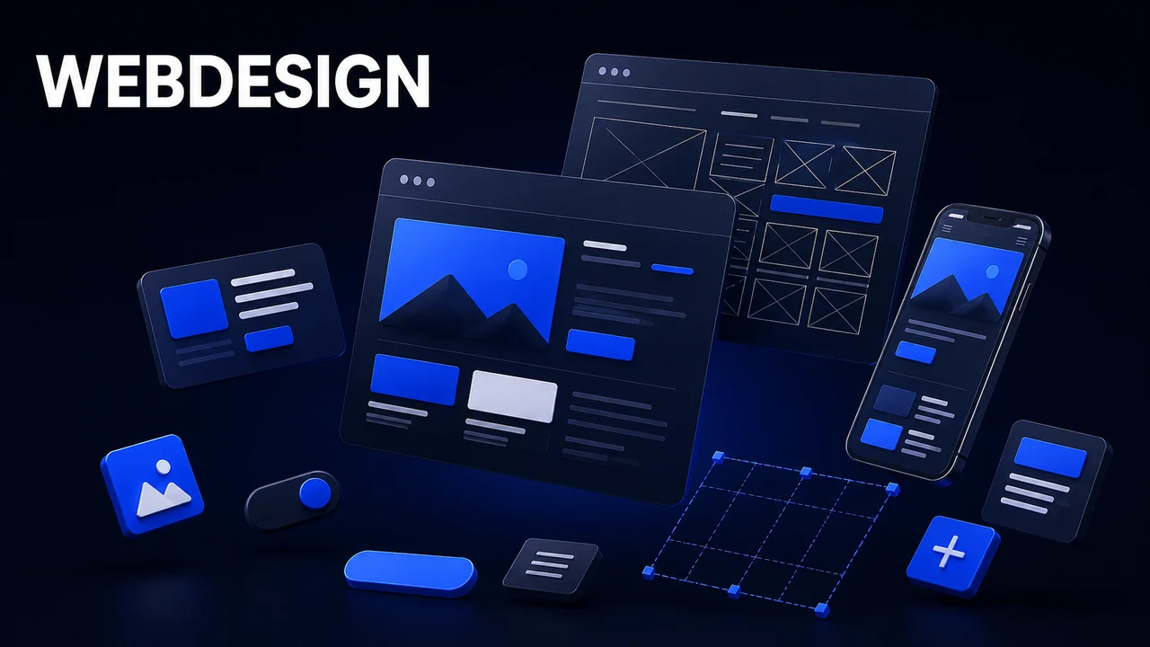 Webdesign — grafický návrh webu před programováním