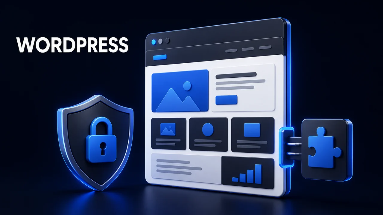WordPress weby — šablona na míru, WooCommerce i zabezpečení