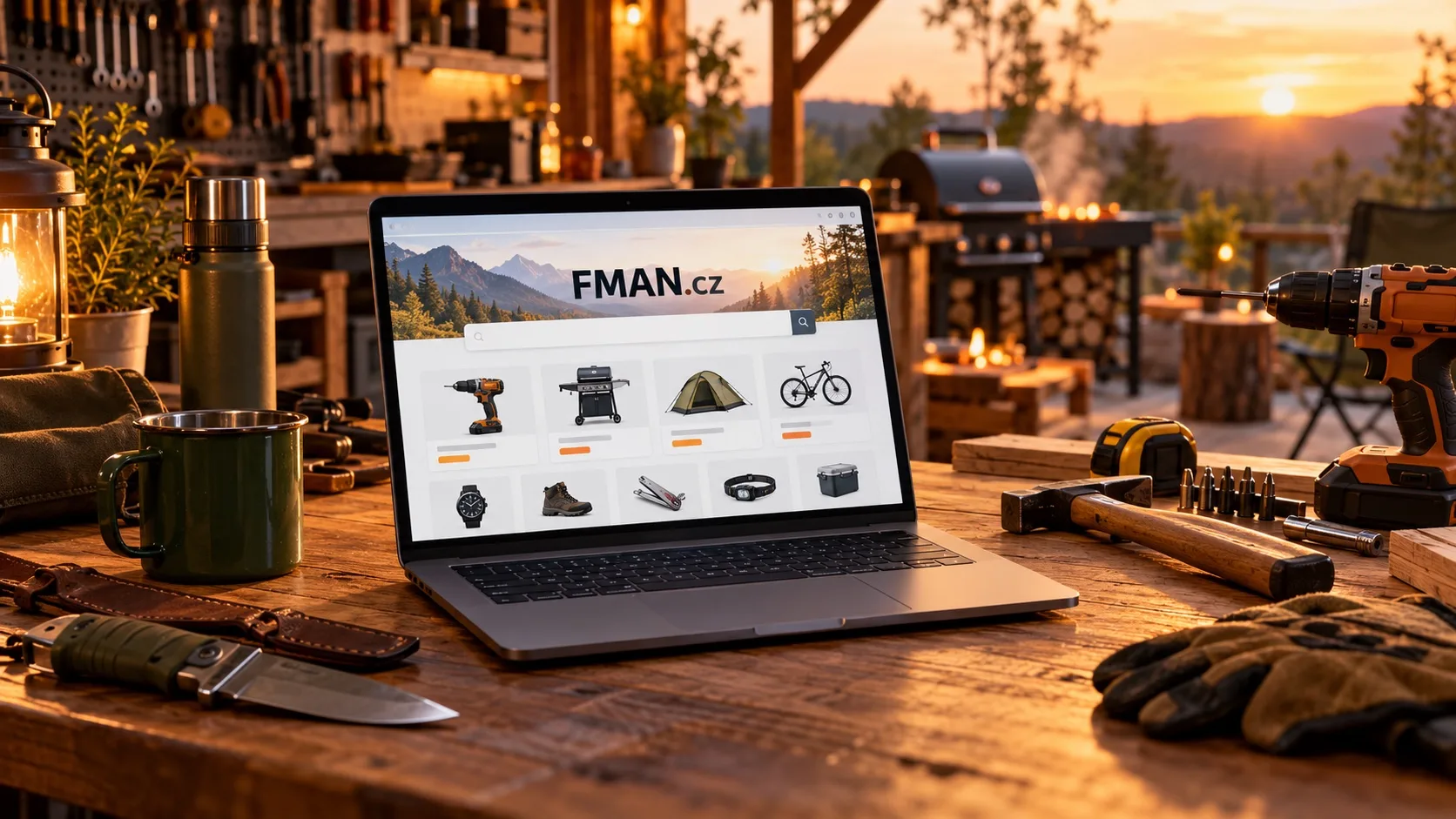 FMAN.cz – krátká .cz doména, affiliate web pro chlapy jako bonus