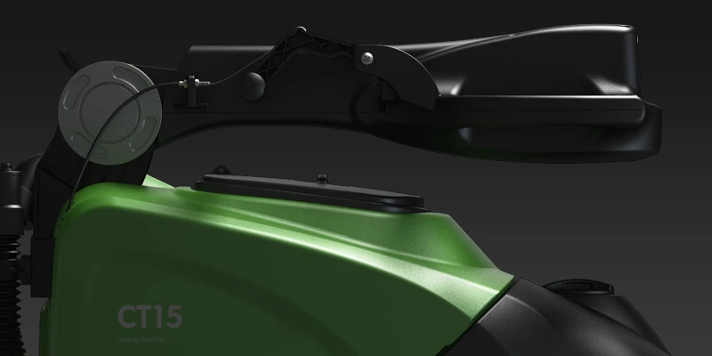 CT 15B 35 - podlahový mycí stroj vč gel baterií a nabíječe